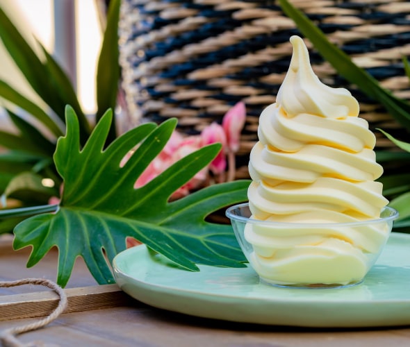 Dole Whip from Tropical Hideaway at Disneyland Resort.