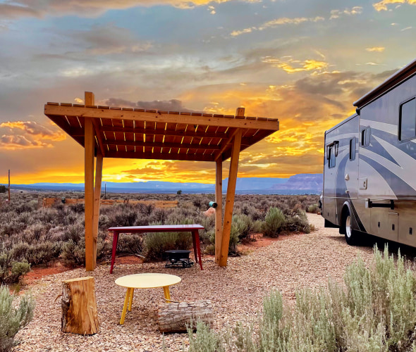 Beautiful Places to Park an RV or Van in the West