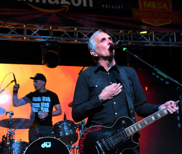 Everclear plays on stage at the Mesa Music Festival in Arizona.