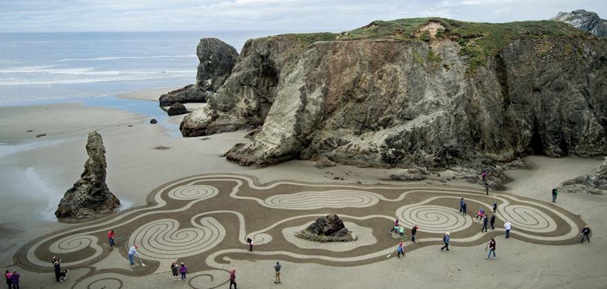 Denny Dyke's Walkable Art in Oregon