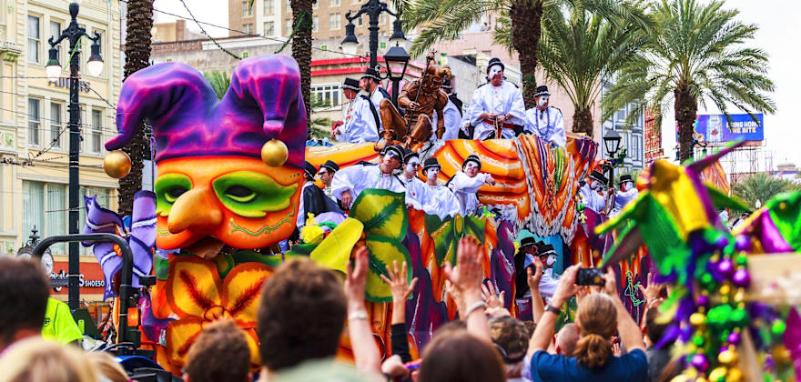 Mardi Gras Events in the West