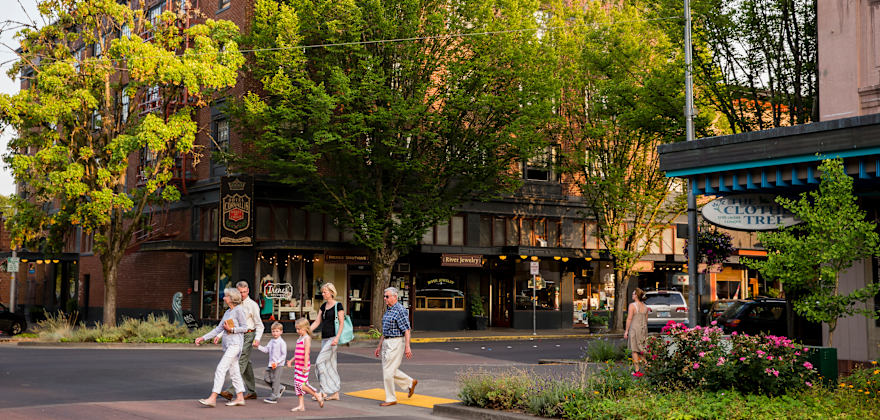 Members' Favorite Walkable Downtowns in Oregon