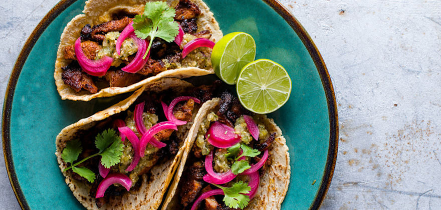 al pastor tacos at Handline, image