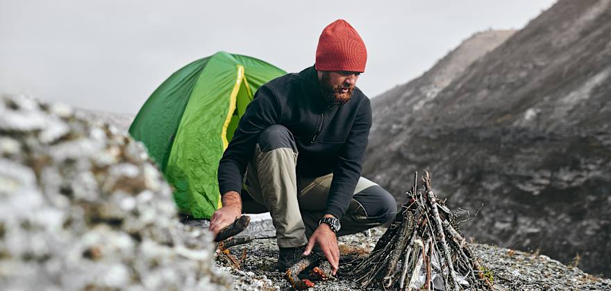 How to Make a Campfire (and S’mores!)