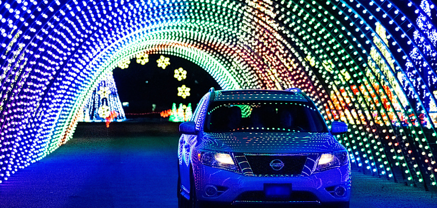 Best Drive-Through Holiday Lights in Arizona, Utah, and Nevada