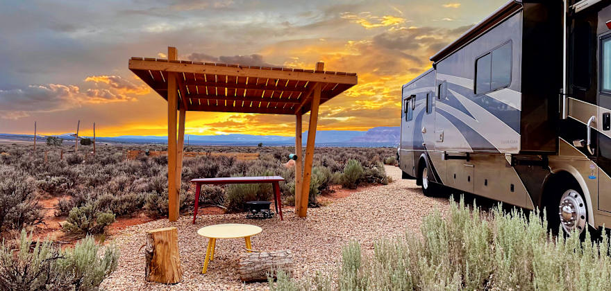 Beautiful Places to Park an RV or Van in the West
