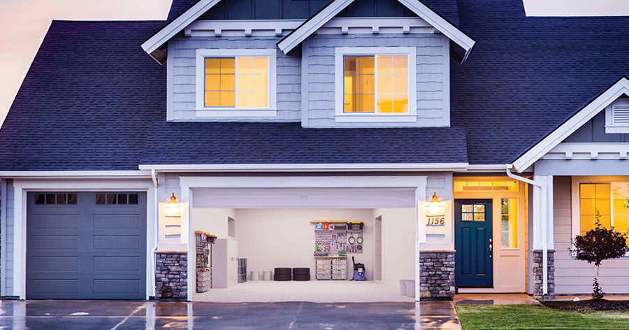 Smart Home Security garage door opener