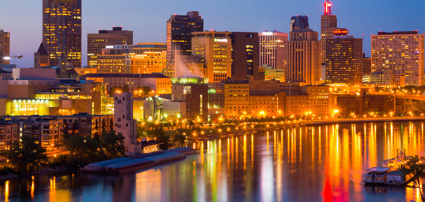 skyline of st paul minnesota