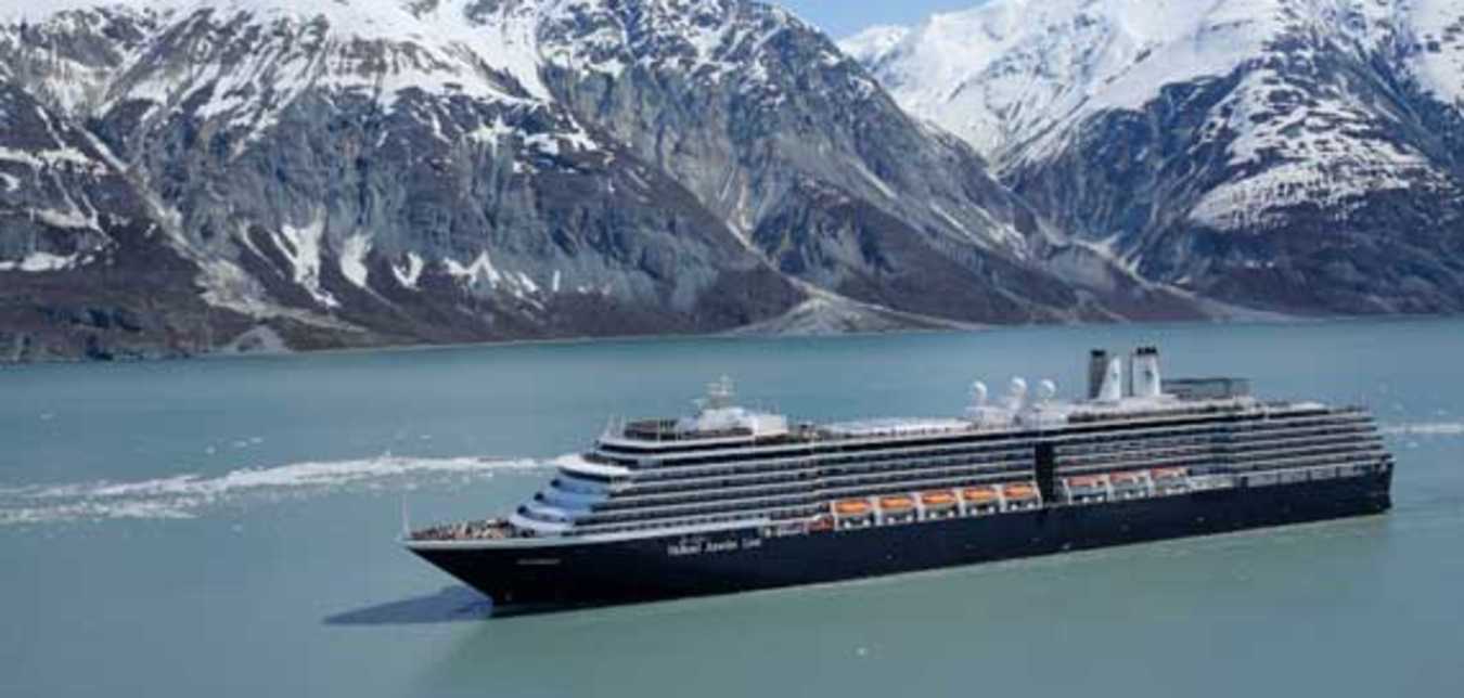 holland america line cruise ship in alaska