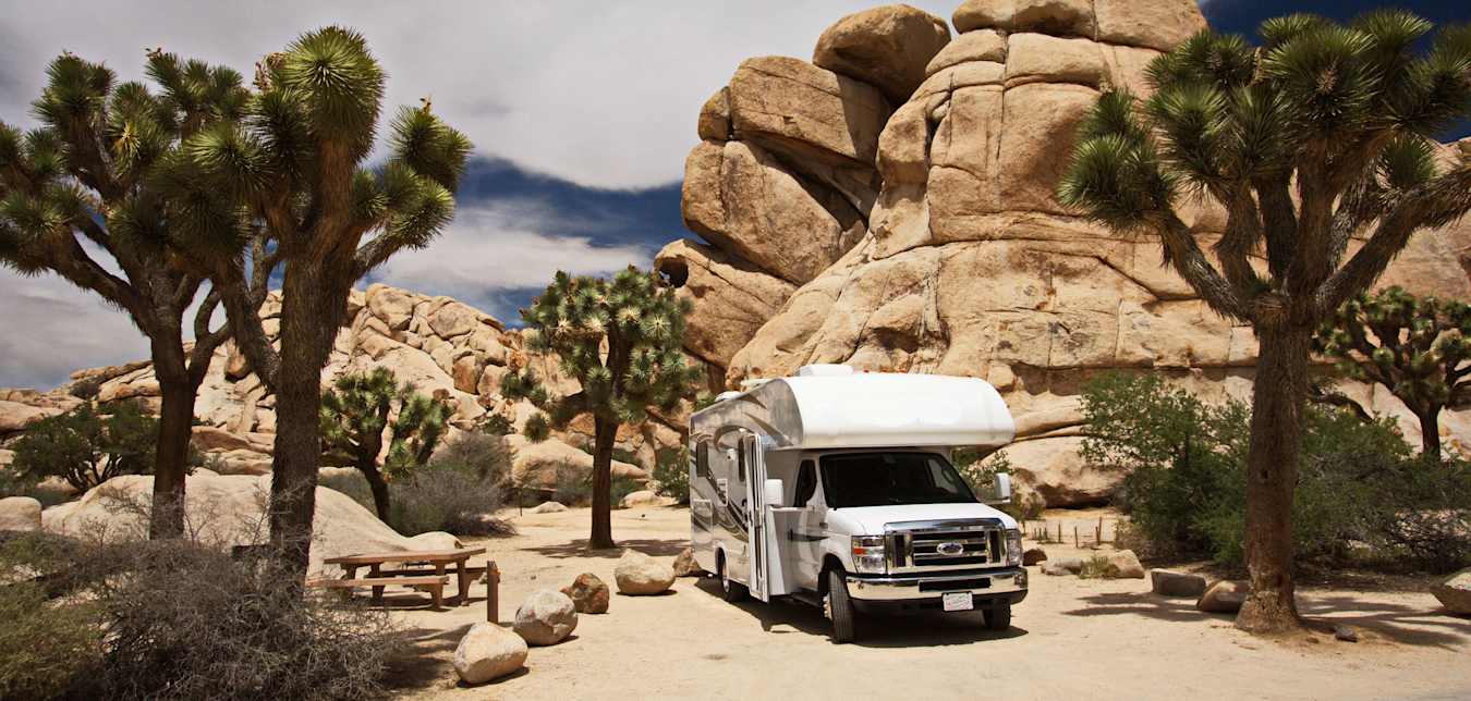 AAA Members camping in their RV