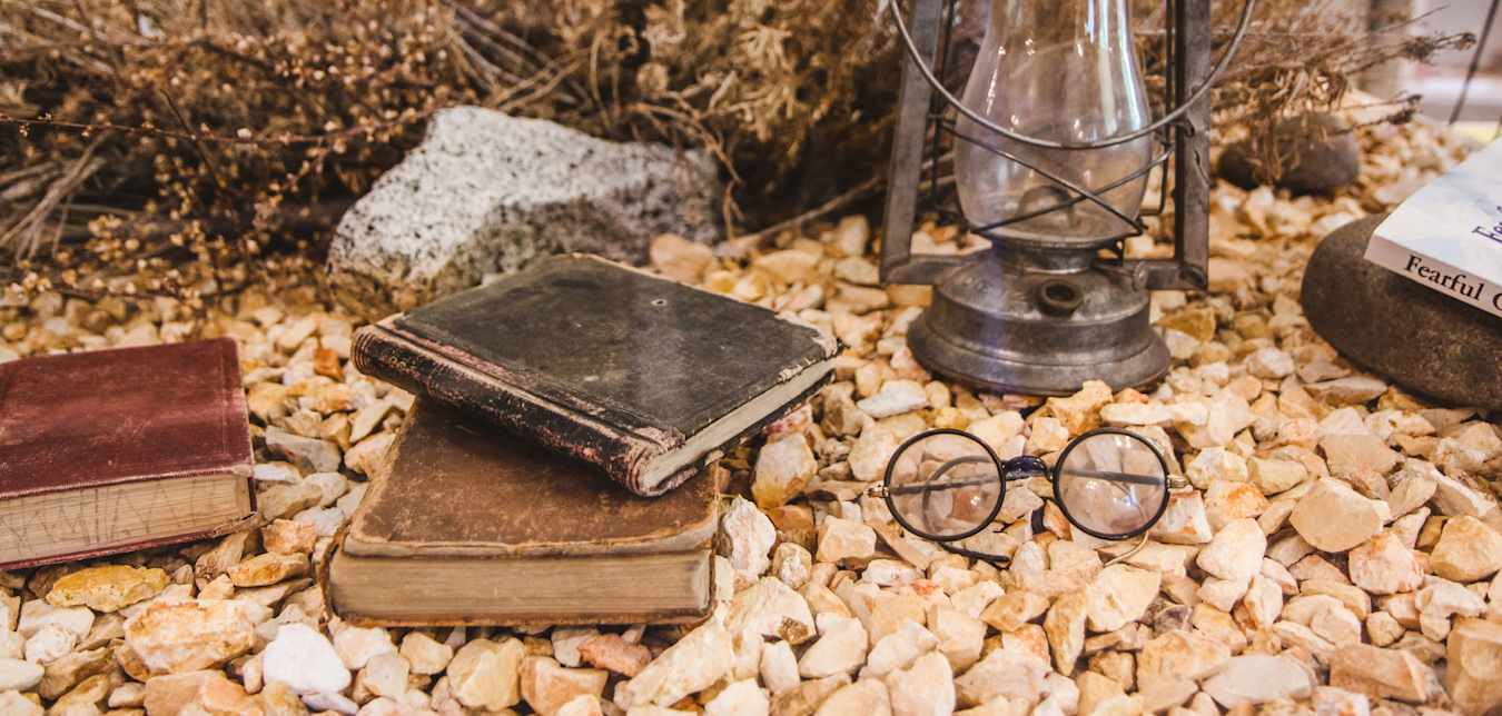 Artifacts from the Pony Express Trail and California Trail inside the Mormon Station State Park Museum.