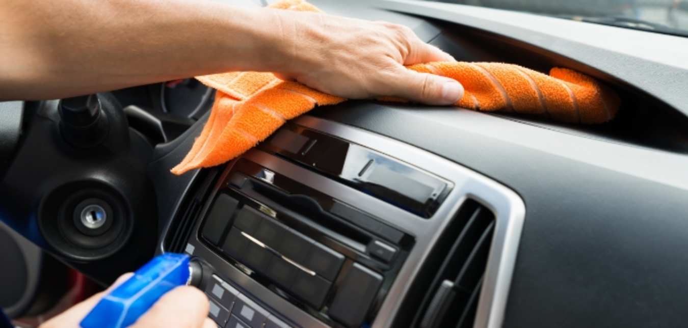 Image of car getting washed