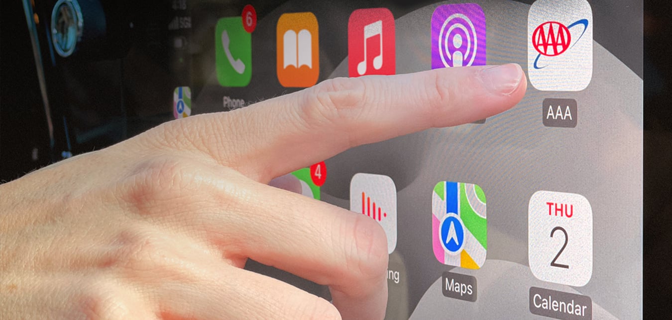 CarPlay home screen