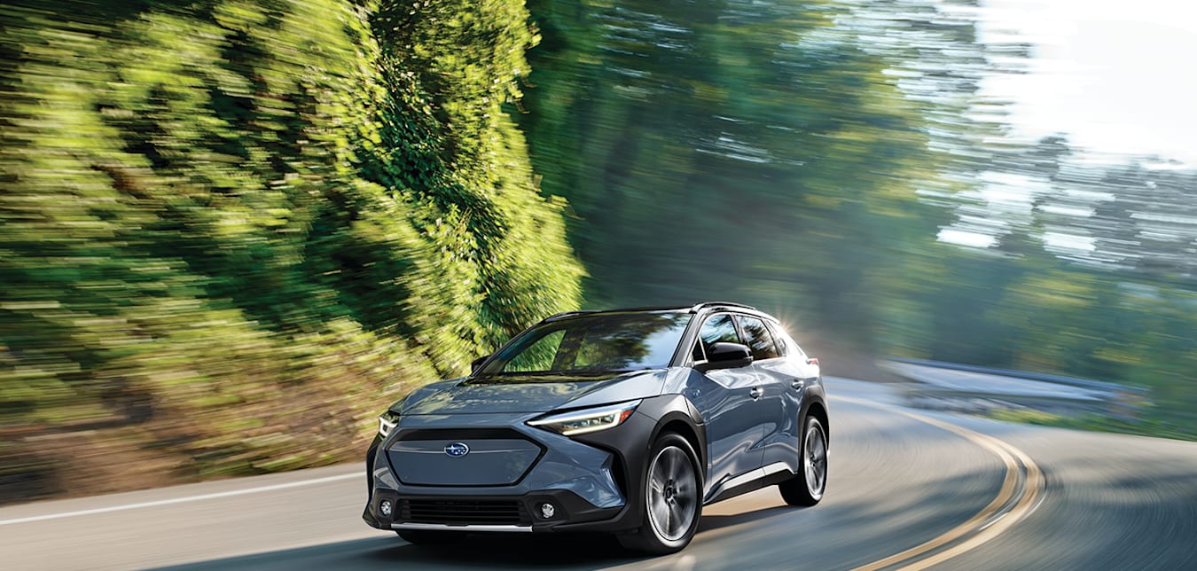 car driving on the road