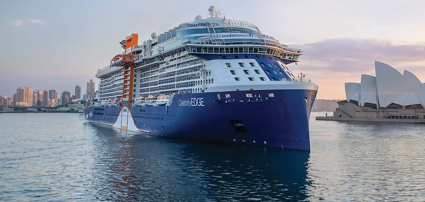 celebrity edge in sydney harbour