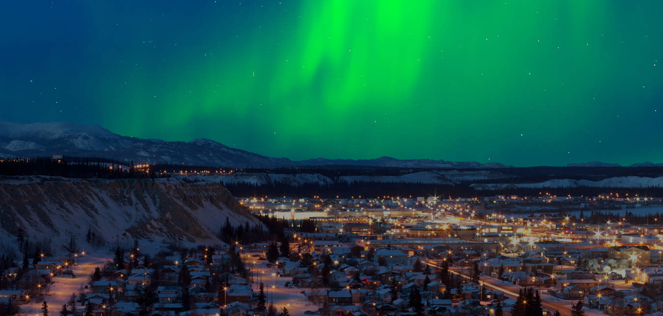 northern lights in canada
