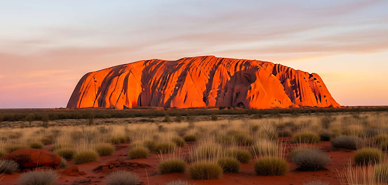 uluru in australia