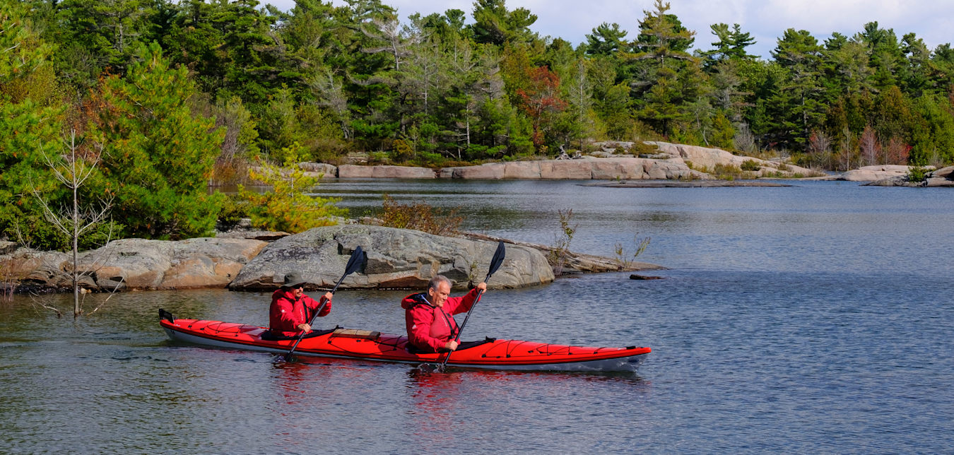 kayaking in georgian bay canada