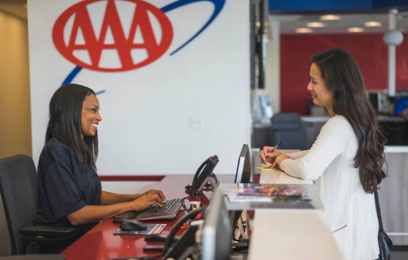 AAA dmv branch agent with e Member