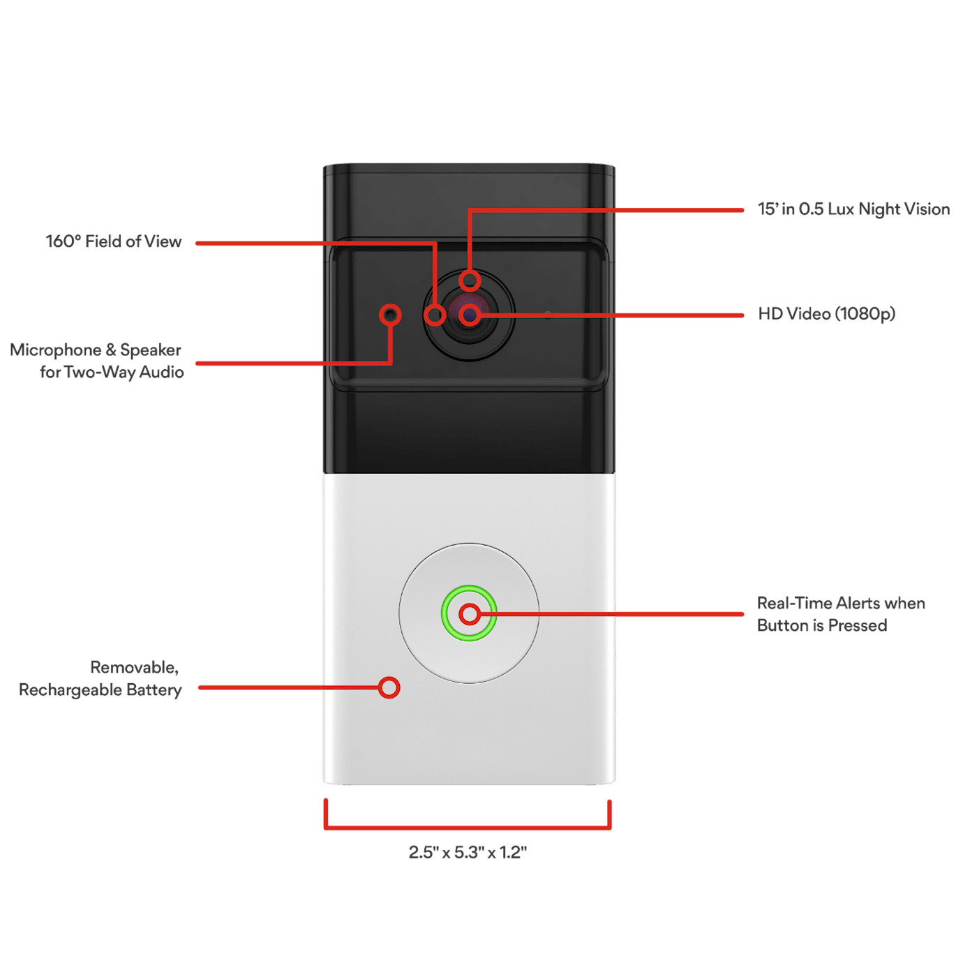 Battery Doorbell Camera