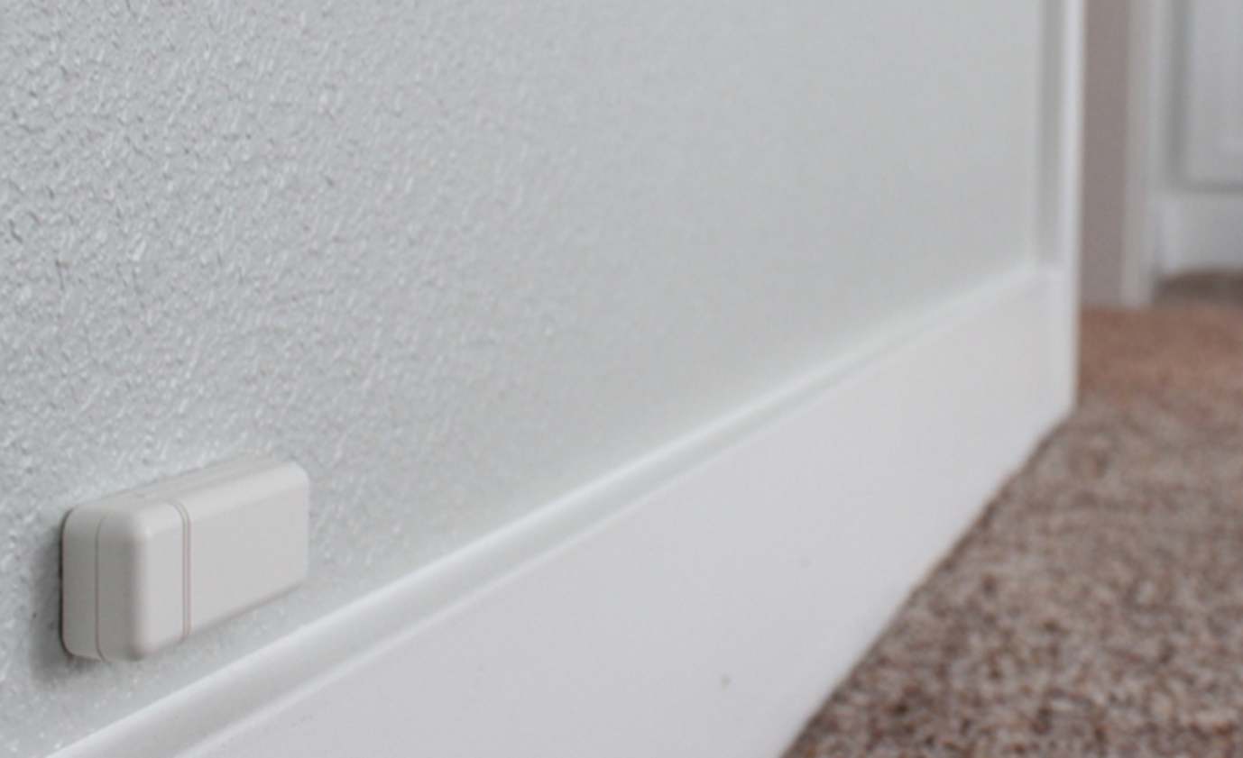 Sensor on wall