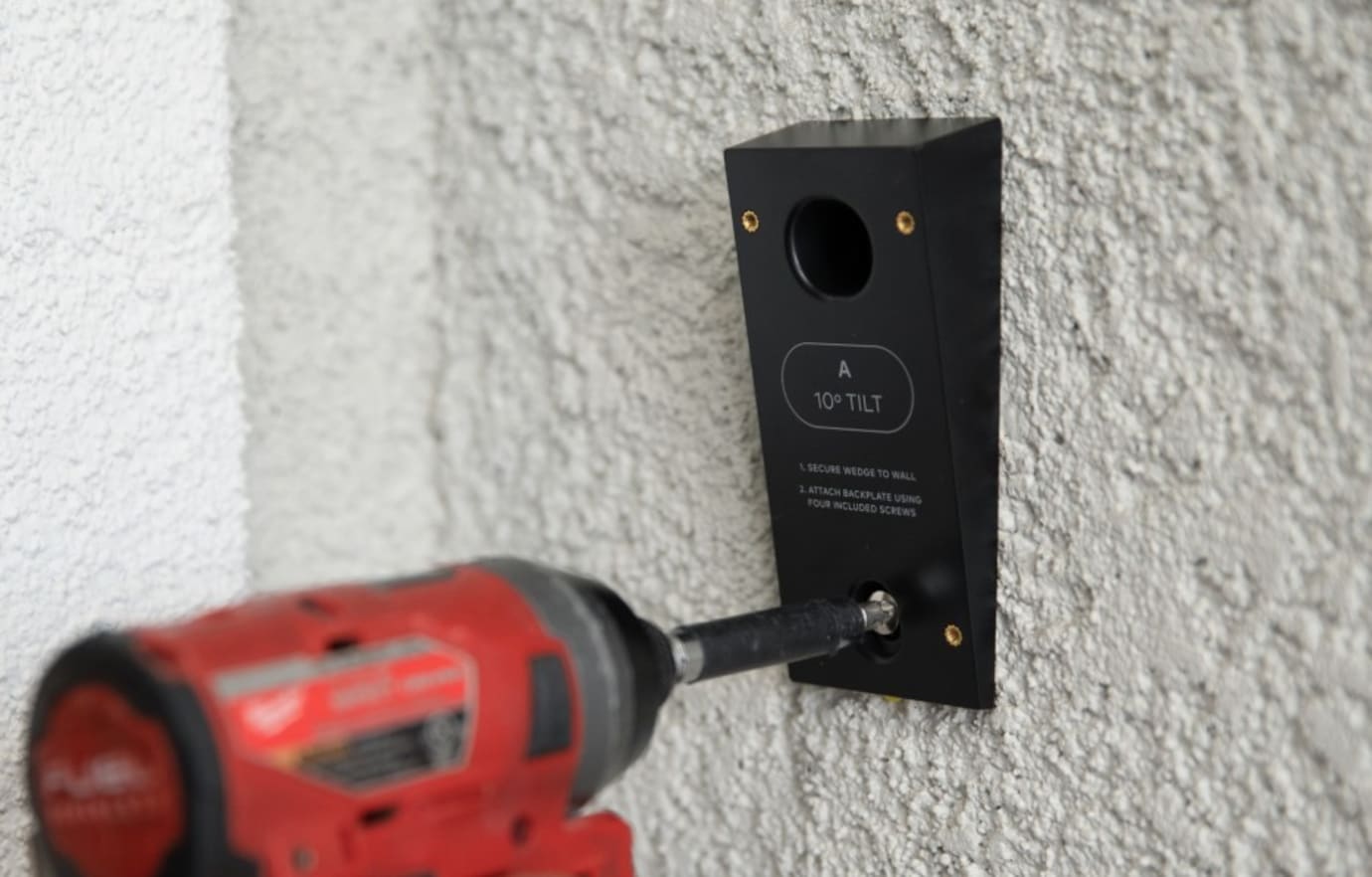 Battery Doorbell Mount Wedge Plate