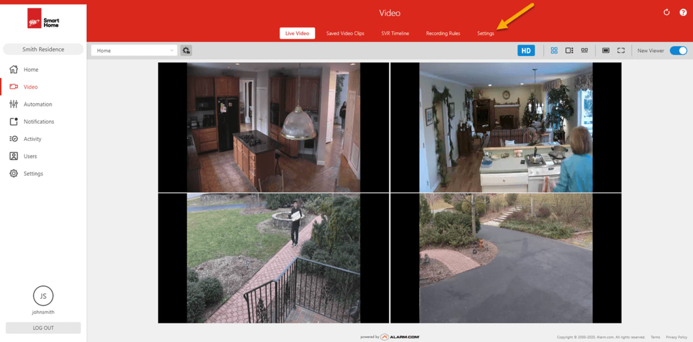 AAA Smart Home Security App