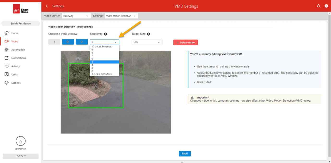 AAA Smart Home Security App