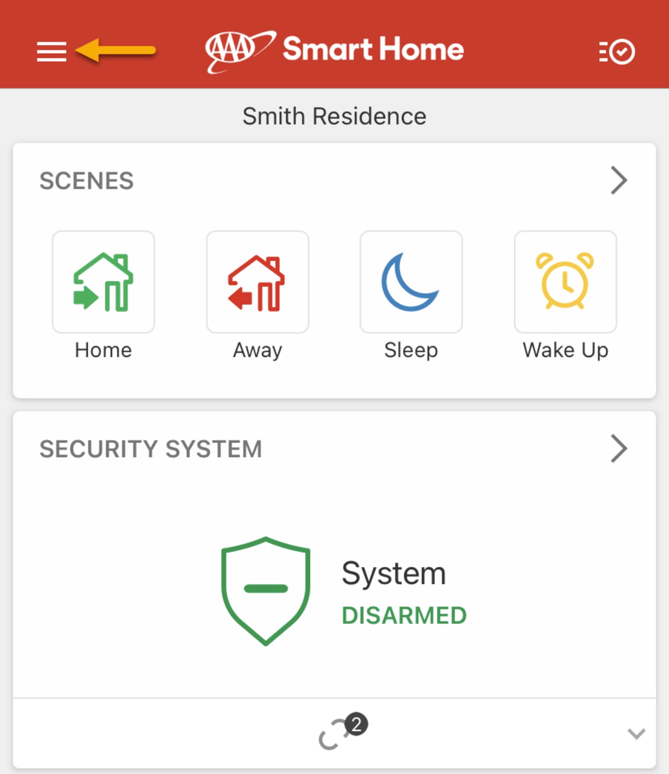 AAA Smart Home Security App