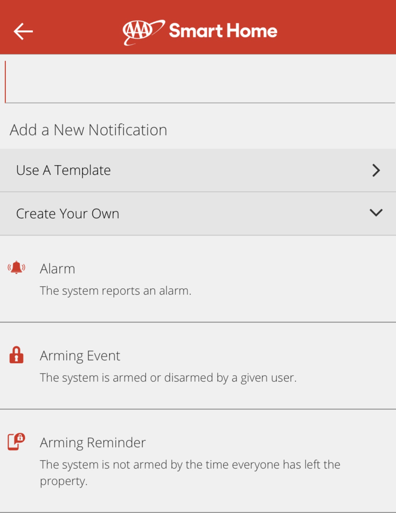 AAA Smart Home Security App