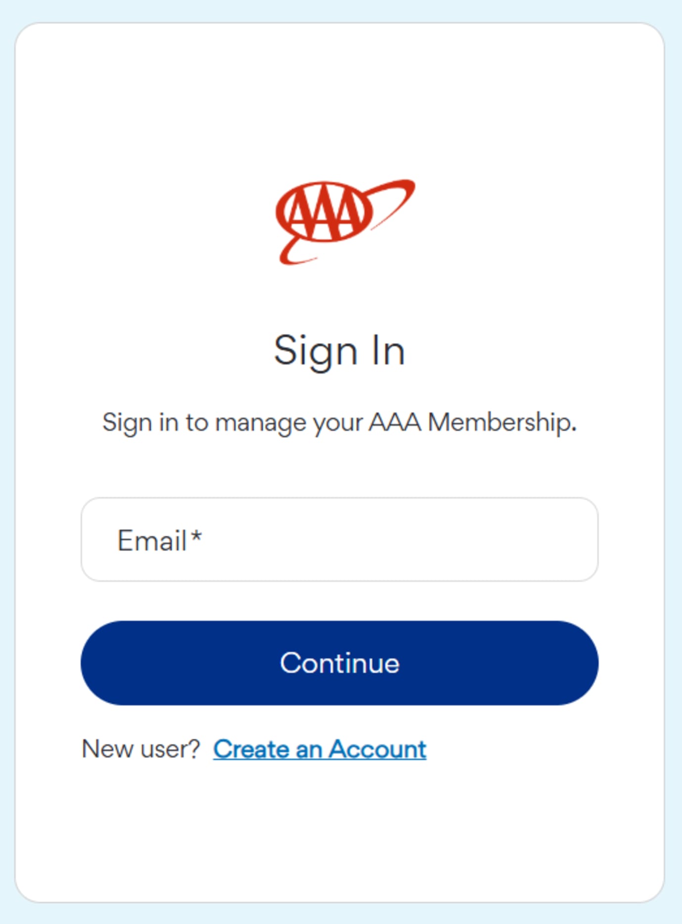 signing in