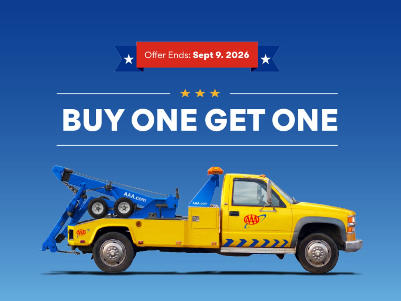 AAA tow truck