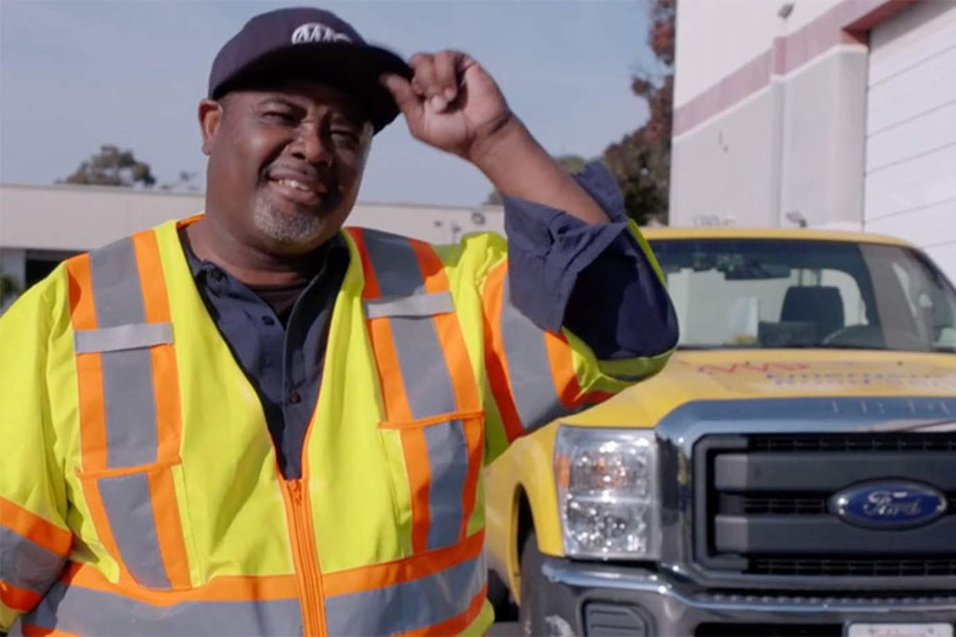 a AAA ERS driver on the job