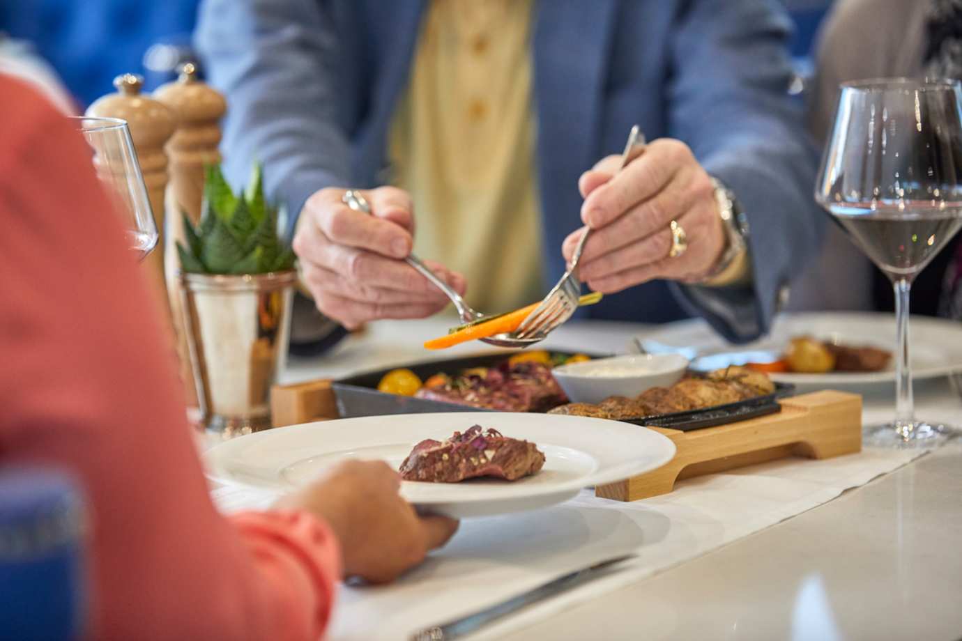 dining on a uniworld river cruise