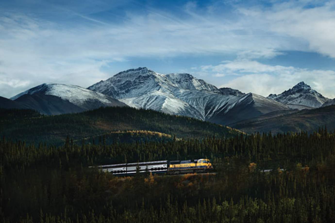 princess alaska cruisetours include rail service