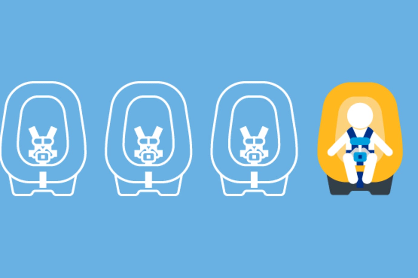 screenshot from AAA's common car seat mistakes video