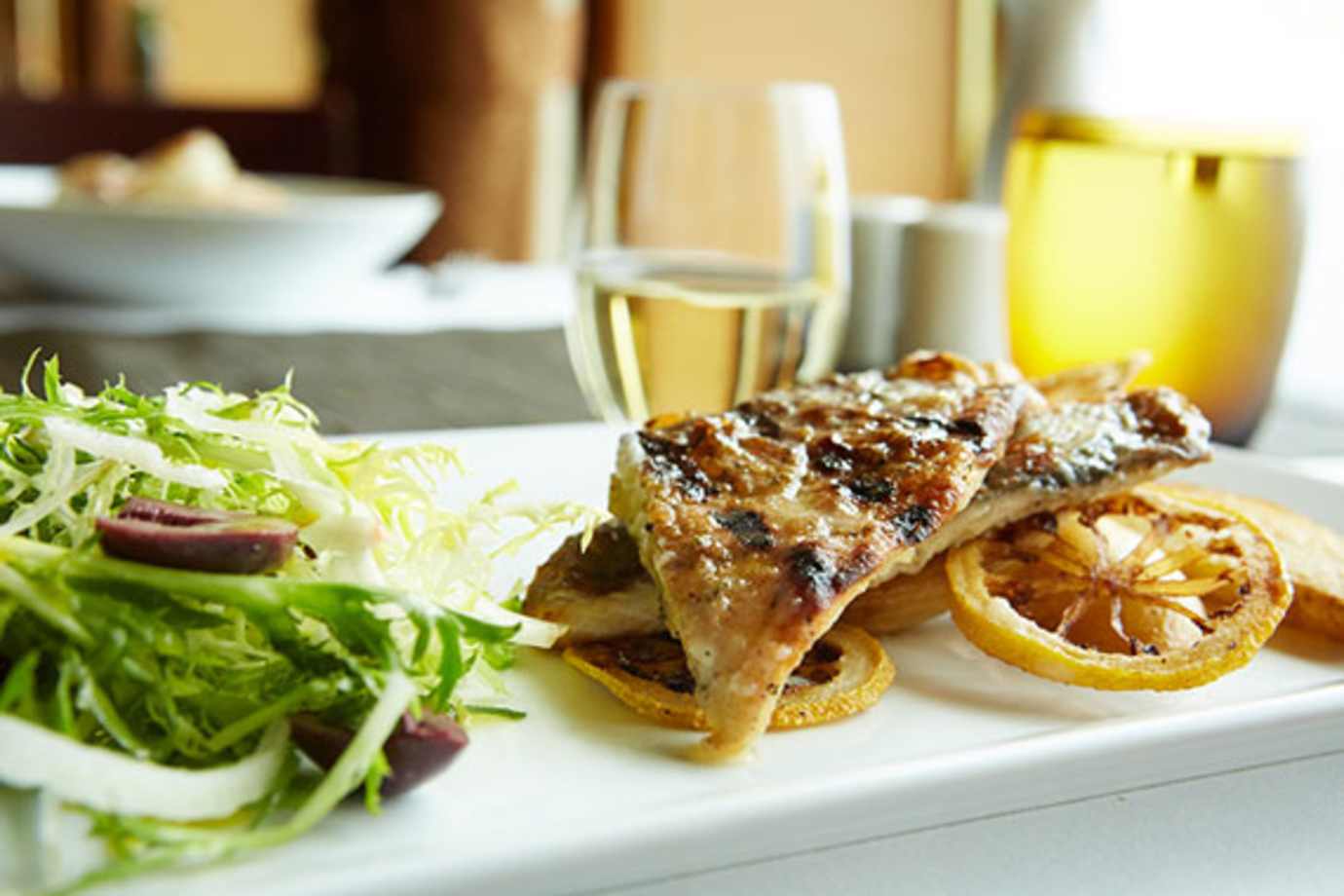 cuisine at canaletto dinner on holland america line