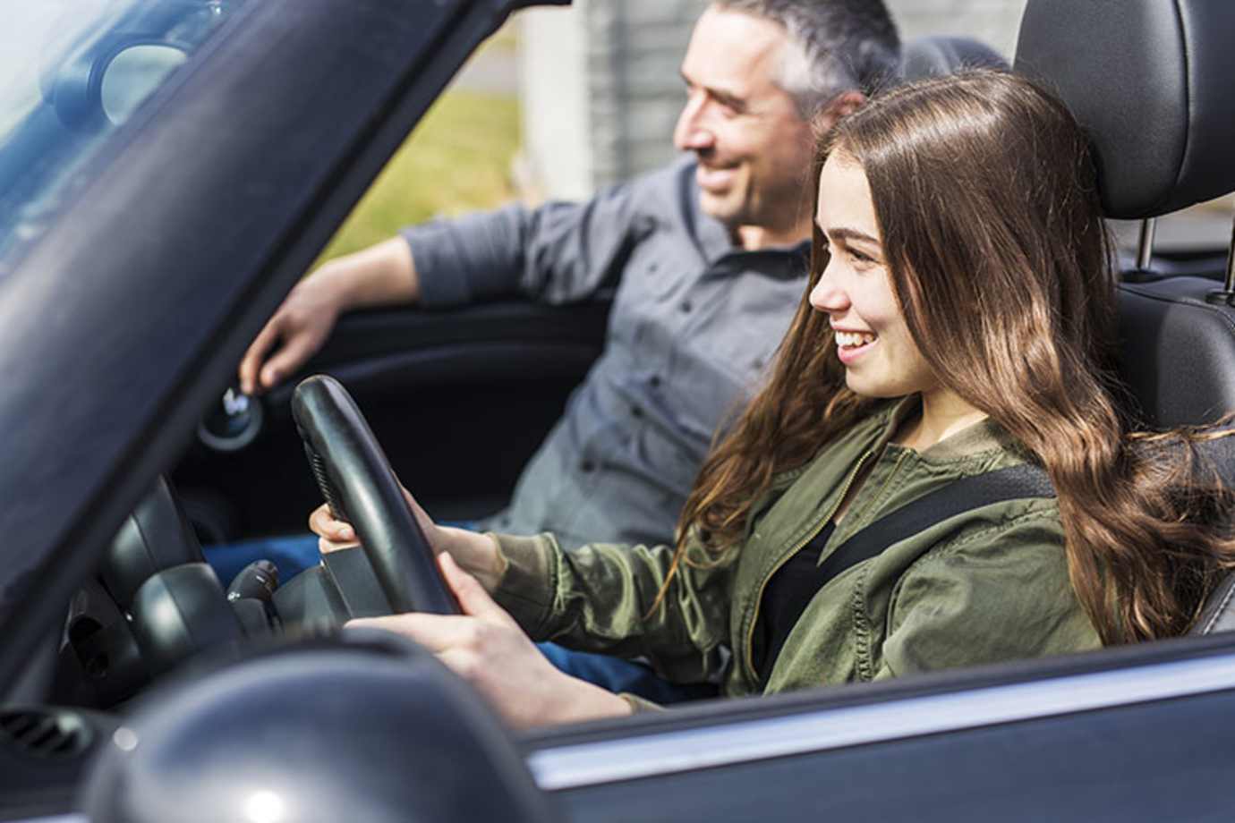 a teenage driver with AAA Membership
