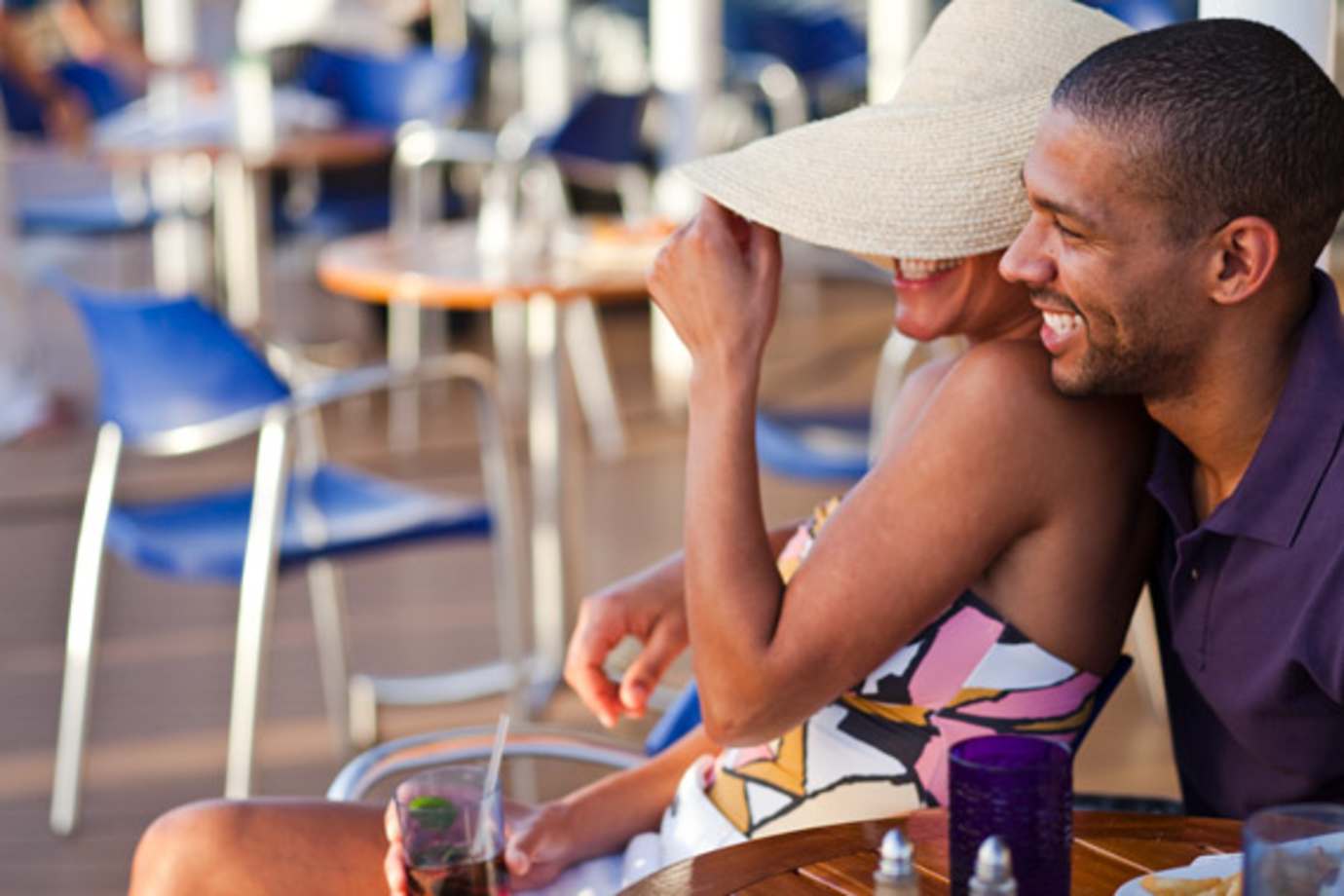 couple on celebrity cruise ship