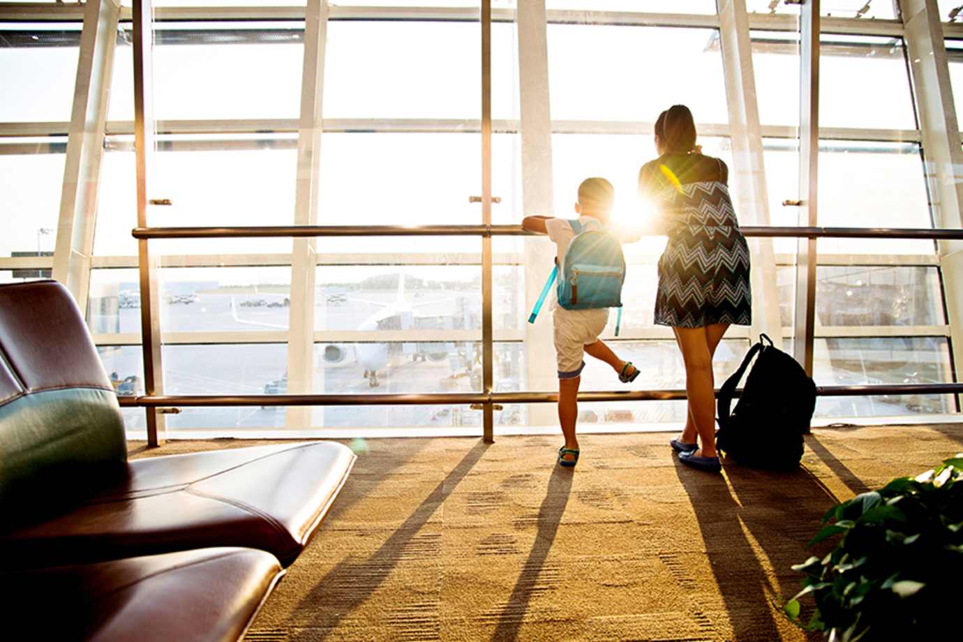 passengers in airport