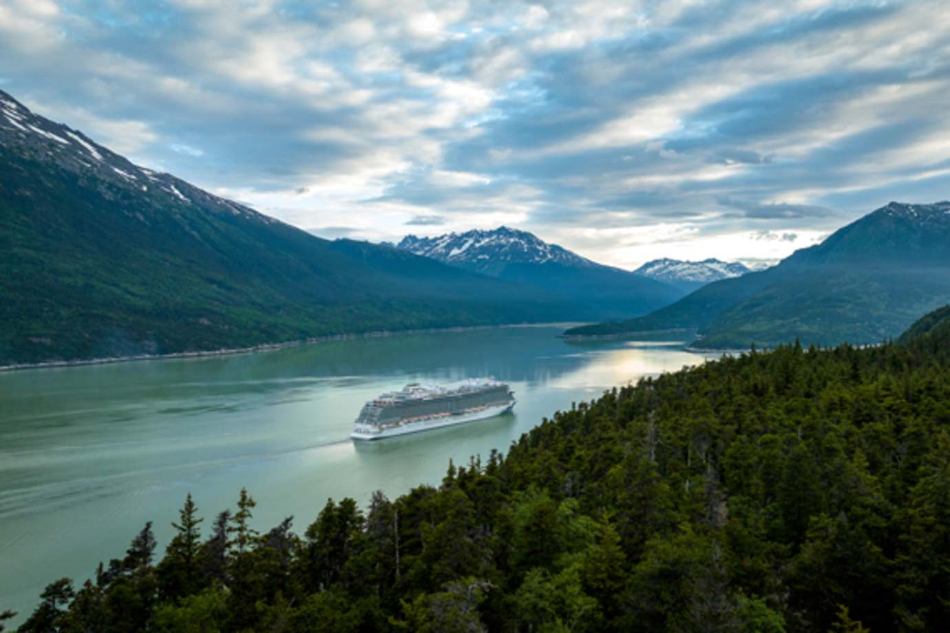 princess ship in skagway alaska