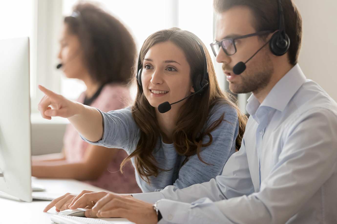 Call center employees