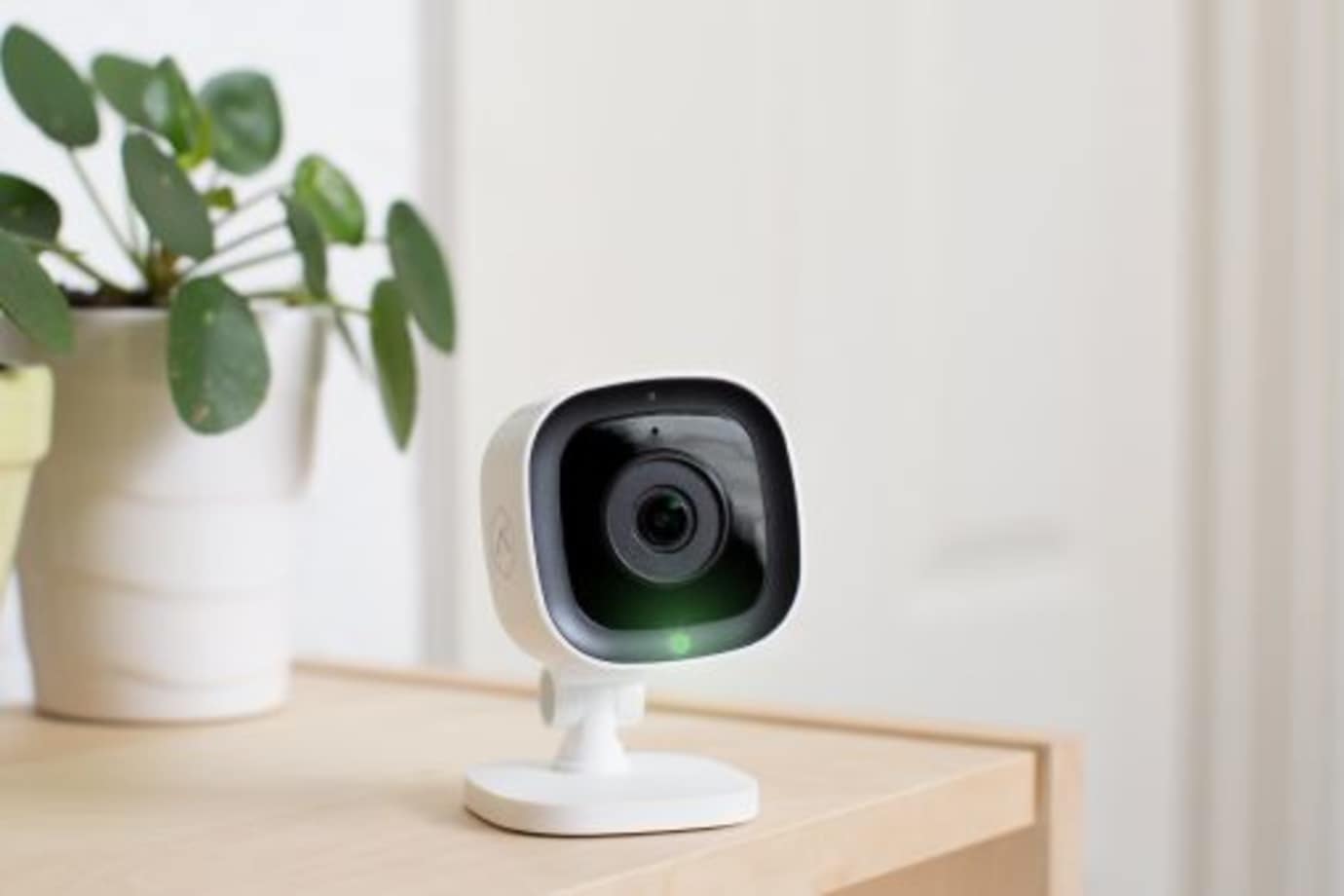Indoor camera on table