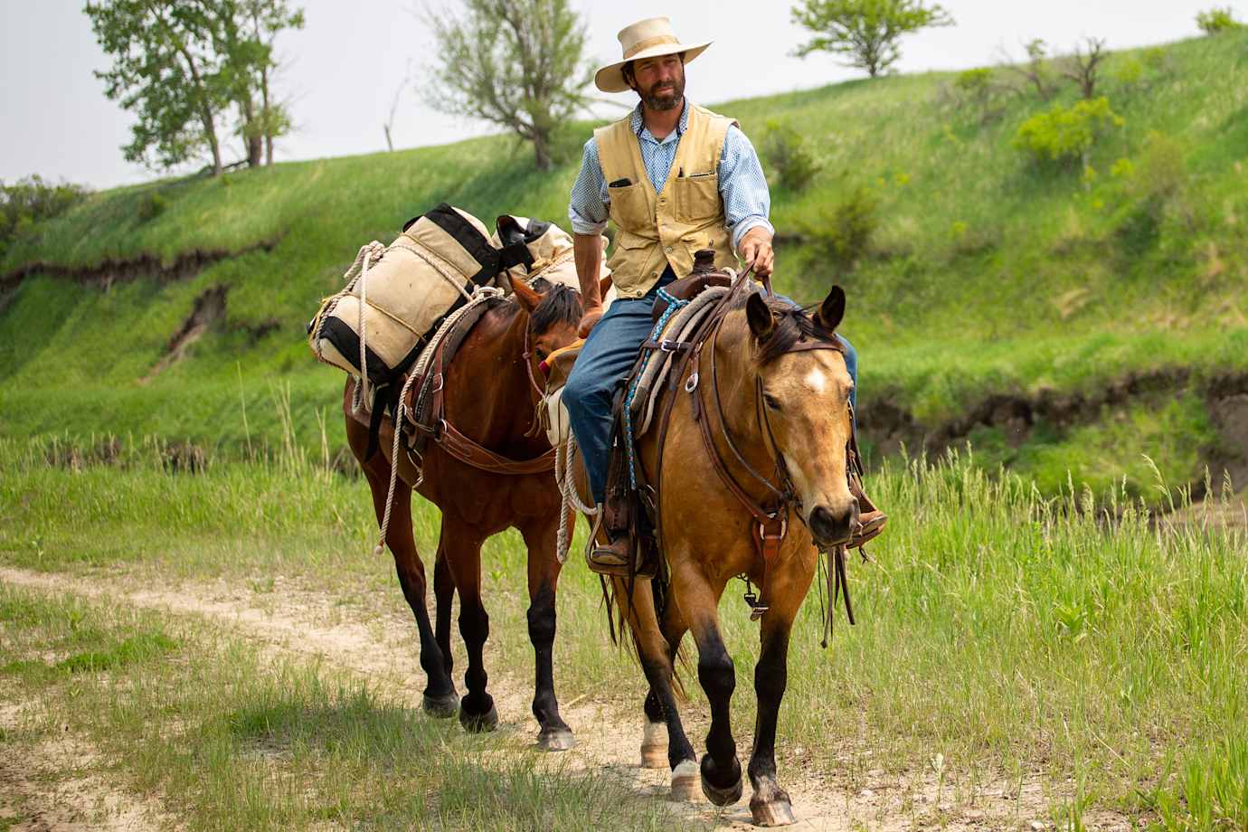 Via Podcast guest Will Grant on horseback.