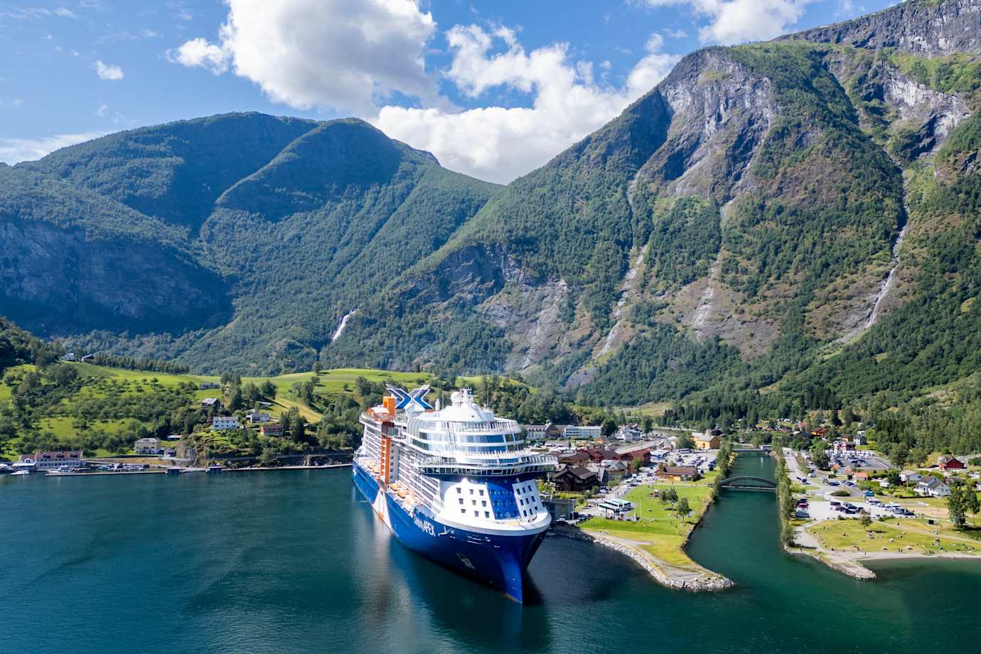 celebrity ship in norway