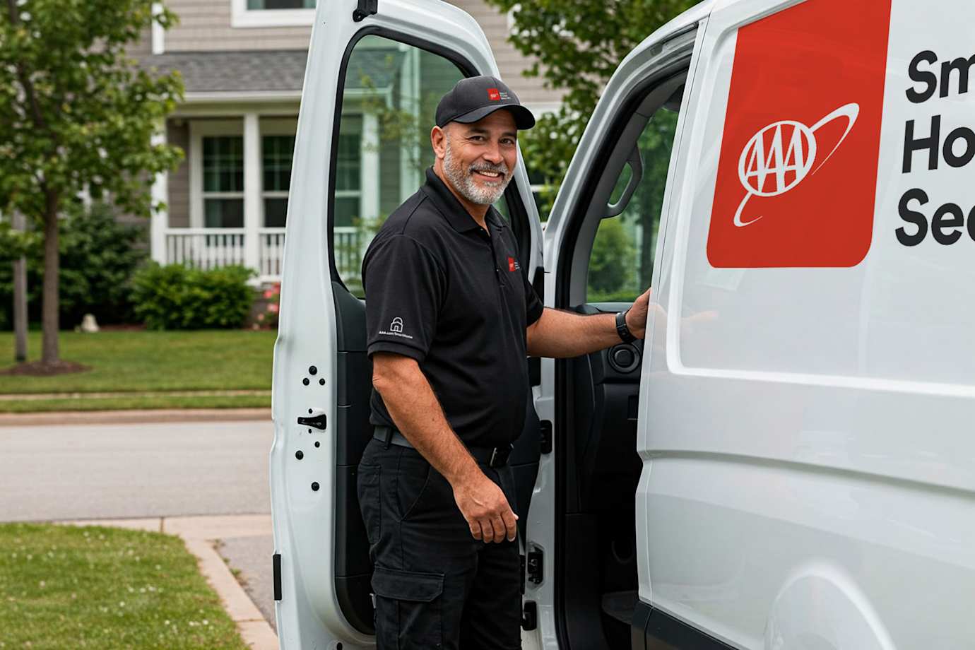 home with security products