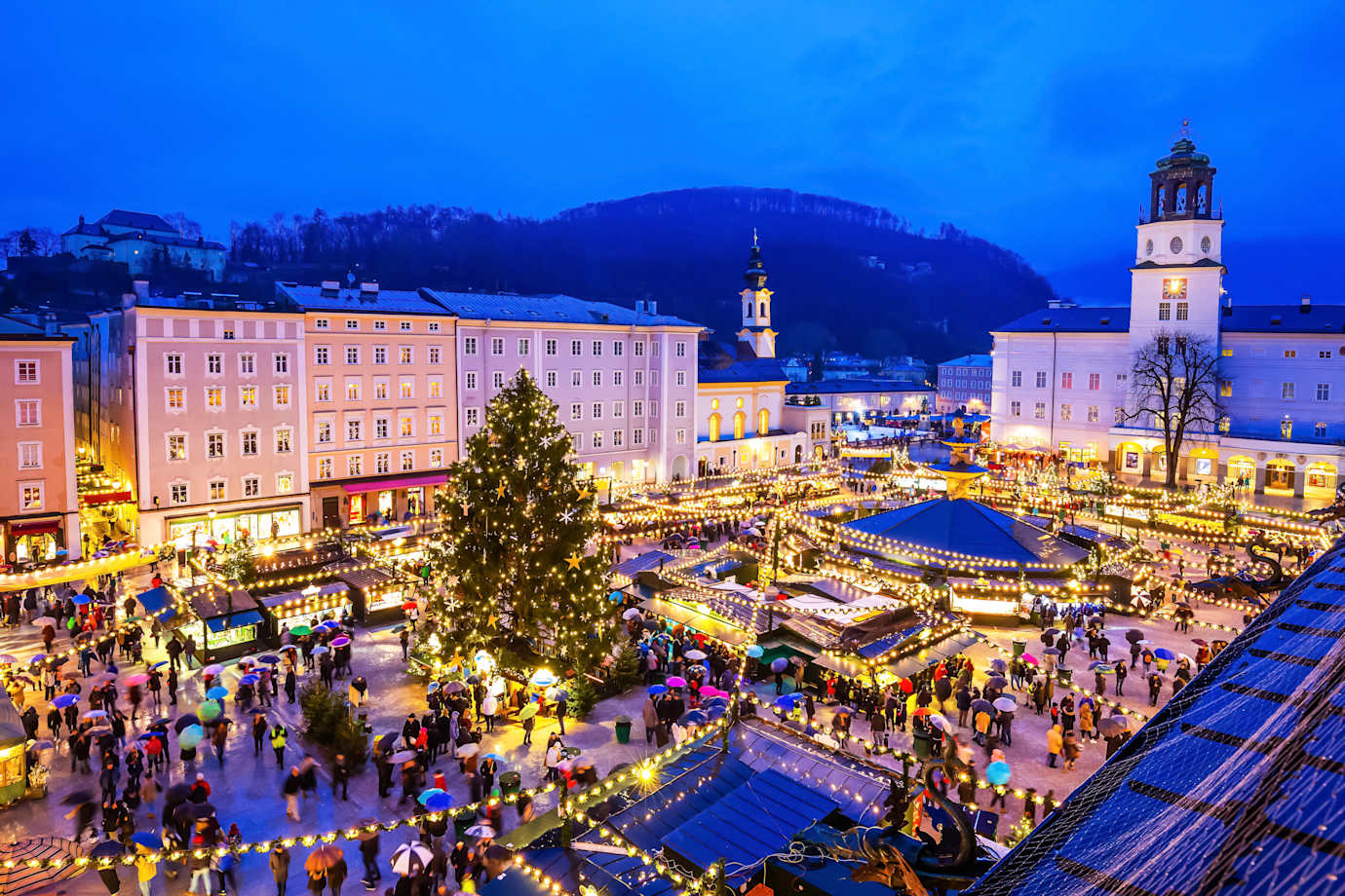 types of travel include visiting christmas markets in europe