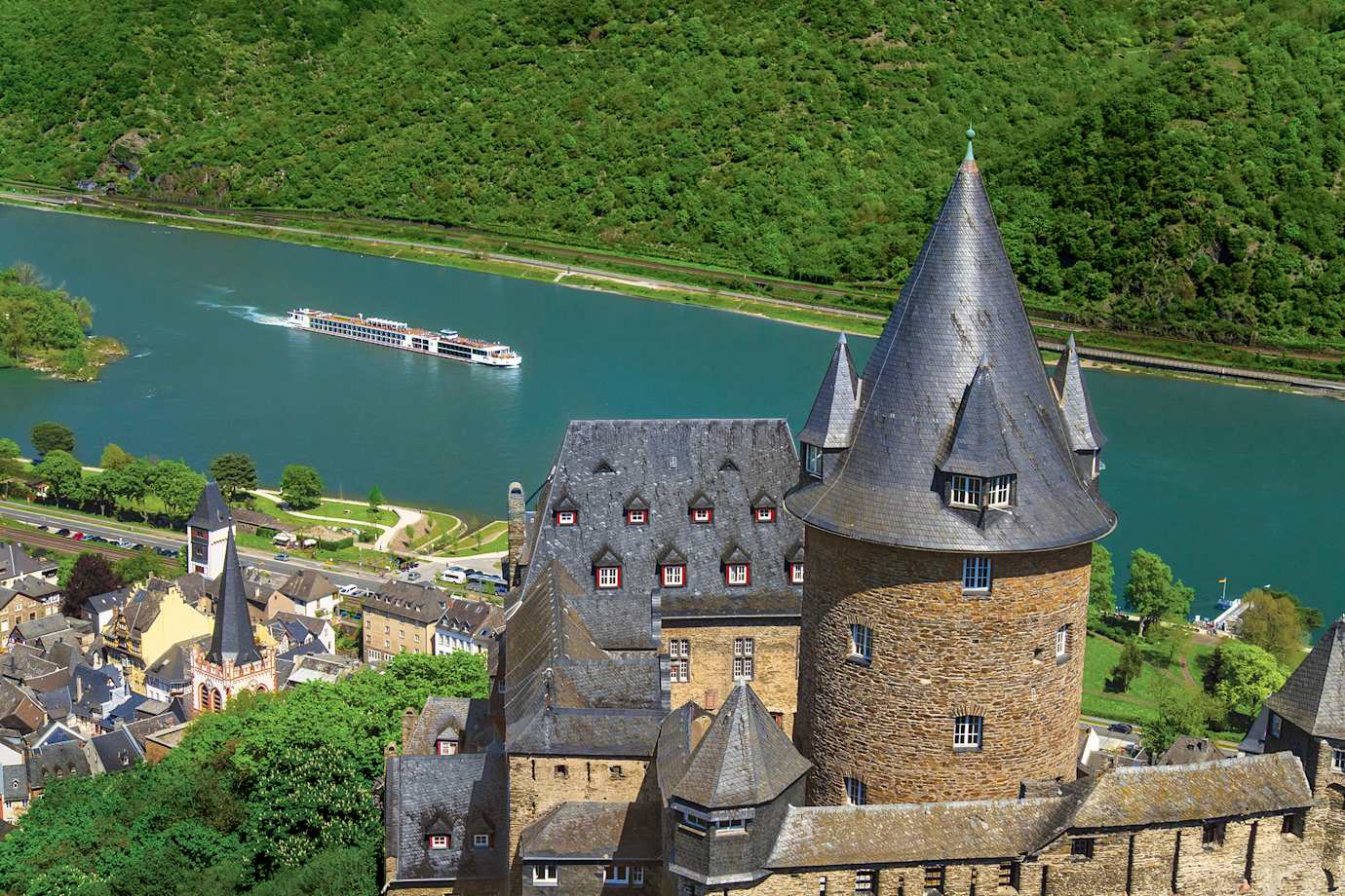 viking river cruise longship in europe