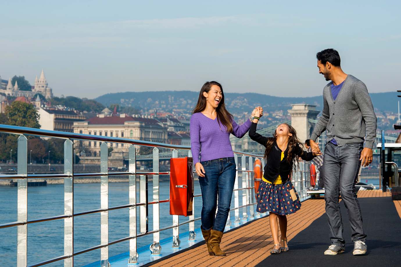 guests on an adventures by disney river cruise in europe