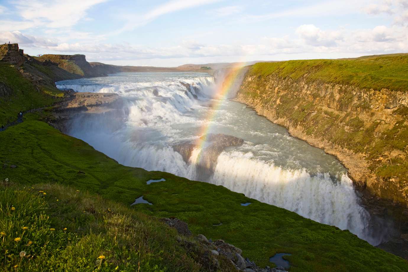 waterfall in iceland